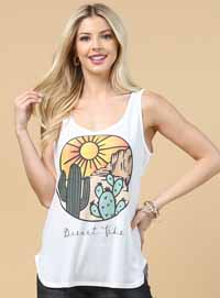 [Limited Edition - Avery Apparel Co. Lola Desert Vibe Tank]