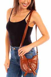 [Scully Western Lifestyle  Leather Handbag]