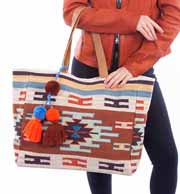 [Scully Western Lifestyle  Woven Handbag]