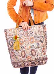 [Scully Western Lifestyle  Woven Handbag]