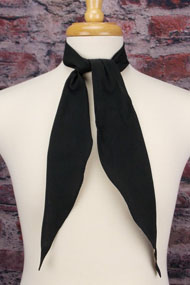 [ Cotton Apache Scarf -Black]
