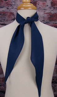 [ Cotton Apache Scarf -Navy]