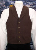 [Frontier Classics Old West Canvas Vest (Tall)]