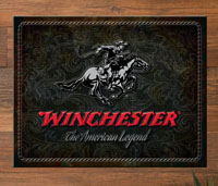 [Desperate Enterprises Winchester Tin Sign]