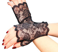 [ Lace Fingerless Mitt ]
