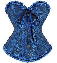 [ Sweetheart Brocade Corset]