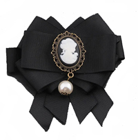 [ Vintage Cameo Bowtie]