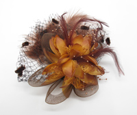 [ Feather/Flower Hair Clip]