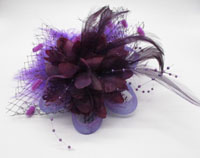 [ Feather/Flower Hair Clip]