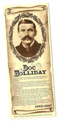 [Desert Gathering Doc Holliday Bookmark]