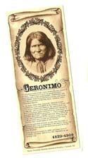 [Desert Gathering Geronimo Bookmark]