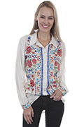 [Scully Honey Creek Embroidered Blouse*]