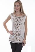 [Scully Honey Creek Embroidered Tank *]