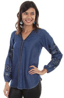 [Scully Honey Creek Ladies Blouse*]