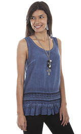 [Scully Honey Creek Scoop Neck Tank*]