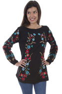 [Scully Honey Creek embroidered Tunic*]
