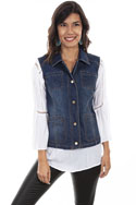 [Scully Honey Creek Denim Vest]