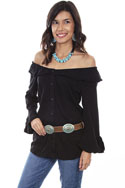 [Scully Honey Creek Off the Shoulder Blouse*]