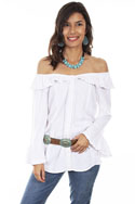 [Scully Honey Creek Off the Shoulder Blouse*]