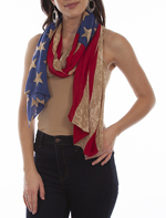 [Scully Honey Creek Flag Scarf]