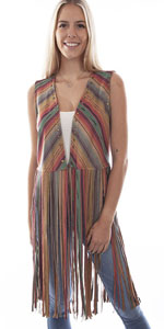 [Scully Honey Creek Serape Print Vest]