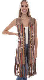 [Scully Honey Creek Serape Print Vest]