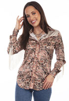 [Scully Honey Creek Ladies Fringe Blouse]