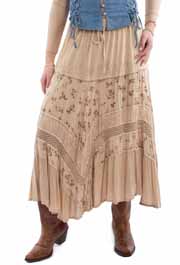 [Scully Honey Creek Panel Skirt]