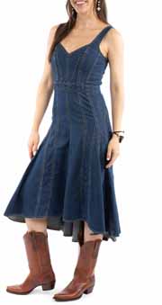 [Scully Honey Creek Sleeveless Denim Dress]