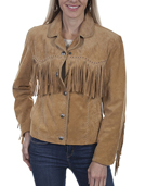 [Scully Suede Fringe Jacket]