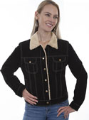 [Scully Suede Jean Jacket]