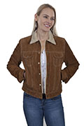 [Scully Suede Jean Jacket]