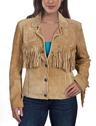 [Scully Suede Fringe Jacket]