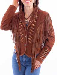 [Scully Western Fringe Jacket]