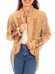 [Scully Western Fringe Jacket]