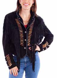 [Scully Western Fringe Jacket]