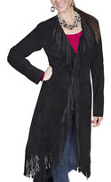 [Scully  Ladies Fringe Coat]