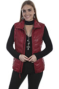 [Scully Ribbed Leather Vest]