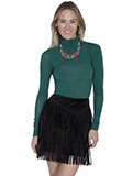 [Scully Short Fringe Skirt]