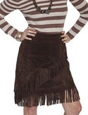 [Scully  Ladies Fringe Skirt]