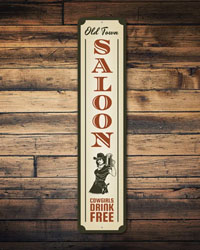 [ Cowgirls Drink Free Sign]