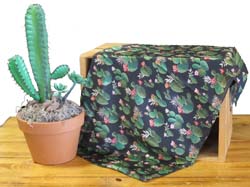 [Western Products Cactus Silk Scarf]
