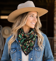 [M&F Products Cactus Silk Scarf]