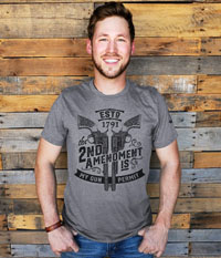 [Mason Jar Label Gun Permit T-Shirt]