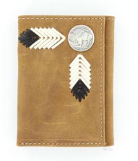 [Nacona Buffalo TRIFOLD Wallet]