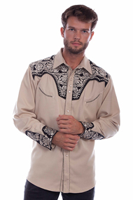 [Scully Westerns Gunfighter Shirt]