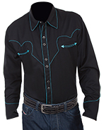 [Scully Westerns Silver City Shirt]