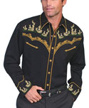 [Scully Westerns Western Desert Cactus Shirt]