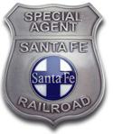[ Railroad Police Badge]