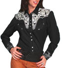 [Scully Westerns Lady Gunfighter Blouse]